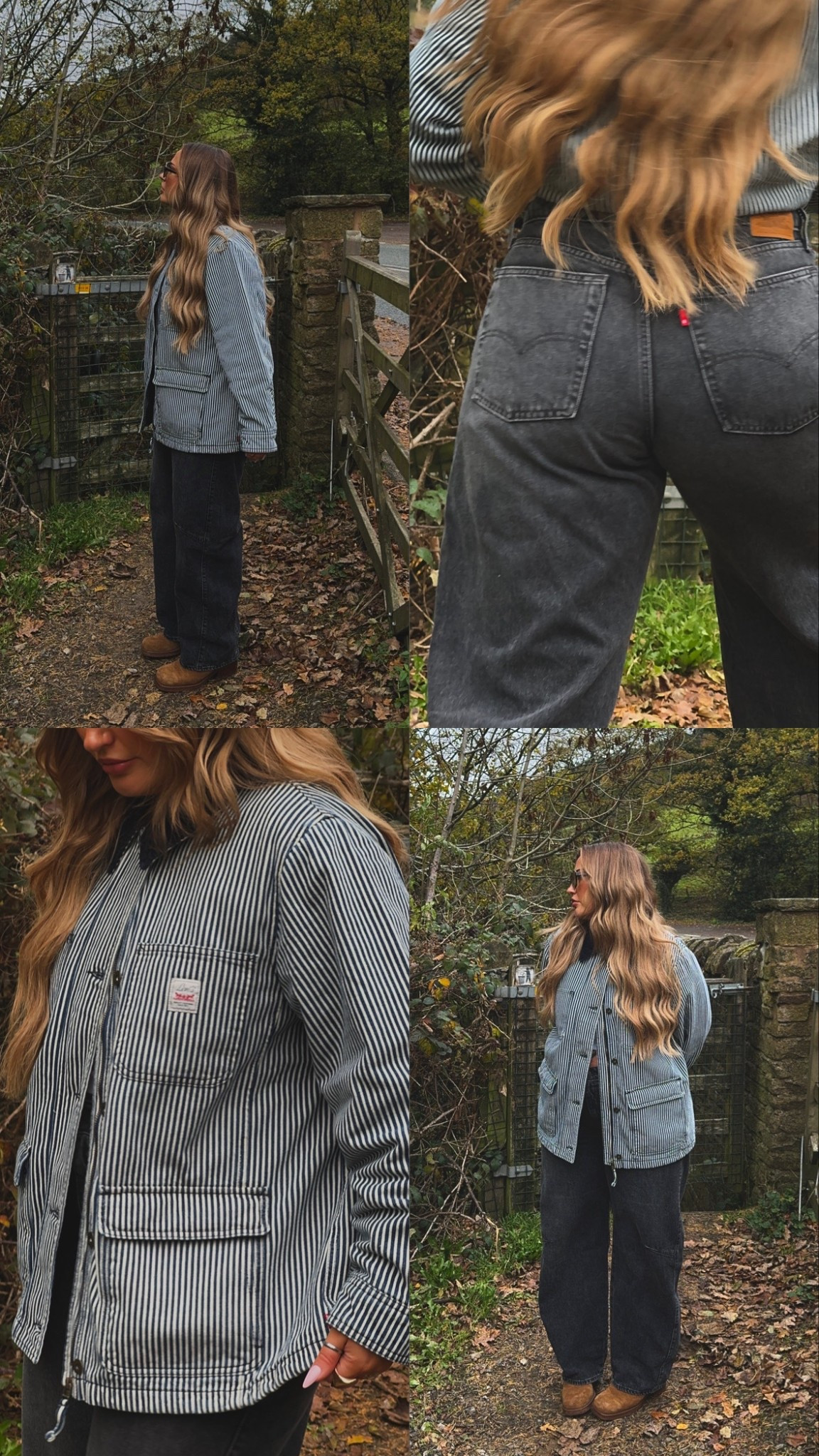 The perfect jacket and jeans combo 🤤 finally feeling cute on my countryside walks 🤭 sizes - jacket L, vest top M, jeans I went for 32w32L - I should have got 30W they are a couple inches too big just on the waist but still LOVE the fit  of these jeans they are stunning and curvy girl friendly🥰

#LTKjeans #LTKmidsize #LTKcurves
