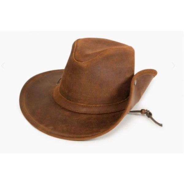 Women's Minnetonka Aussie Cowboy Hat Medium Brown | Scheels