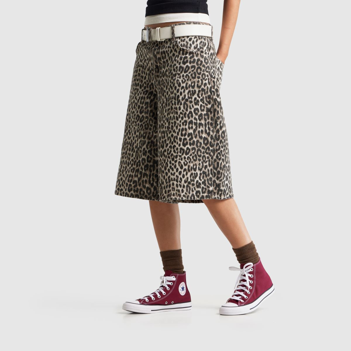 Womens Burgundy Converse All Star Hi Trainers | schuh | Schuh