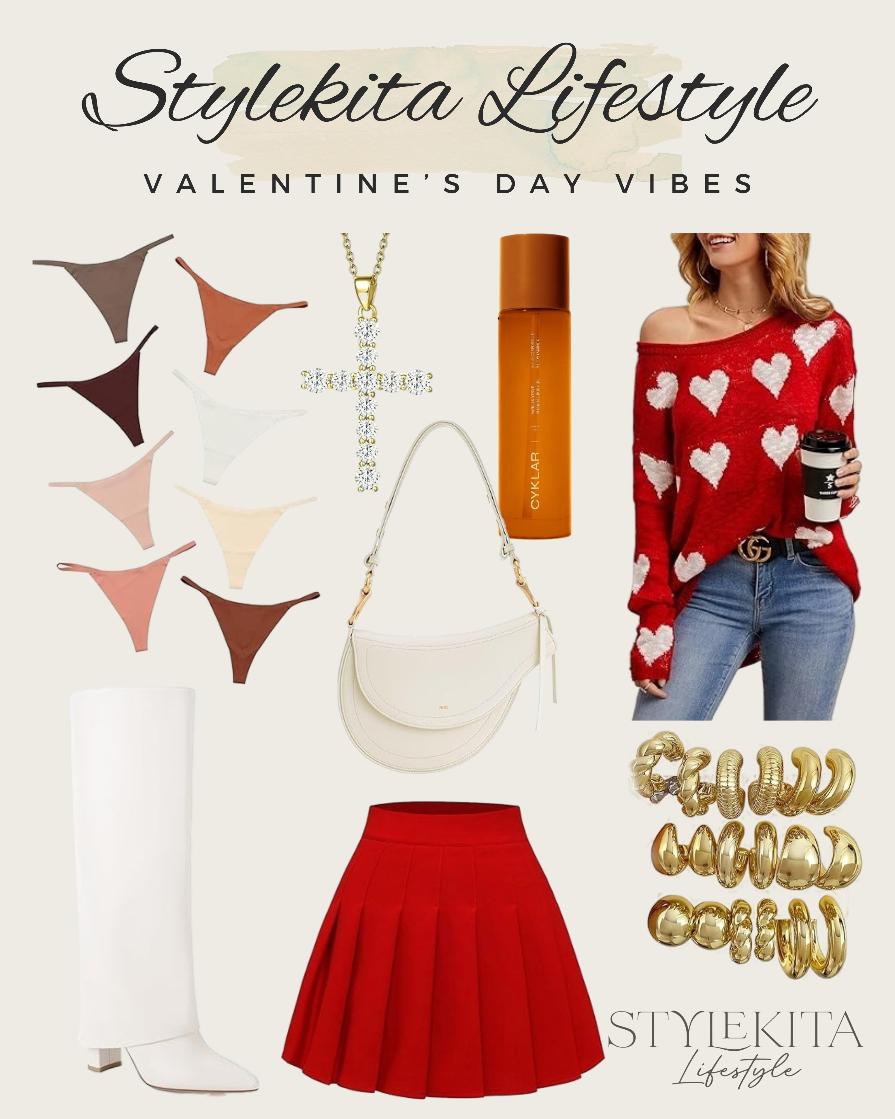 Get ready for romance with these curated Valentine's Day essentials. From dreamy outfits to thoughtful gifts, find everything you need to celebrate in style. Tap to shop my favorite Valentine's Day picks. #ValentinesDay #GiftIdeas #DateNightOutfits 

 #LTKdayinmylife #LTKootd #LTKSaleAlert
