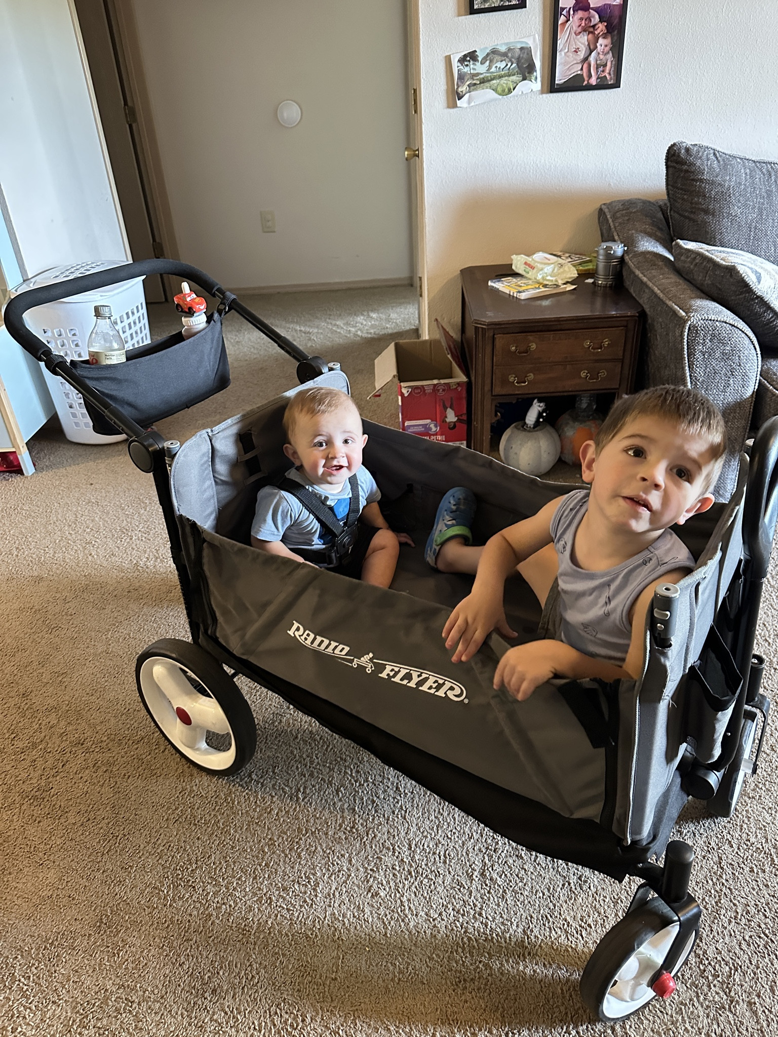 This has been the best wagon! 
It has a detachable canopy that is easy to attach when it’s needed! 
We live in an apartment and use this almost daily to bring things to and from the car. 


#LTKKids #LTKmomlife #LTKdayinmylife