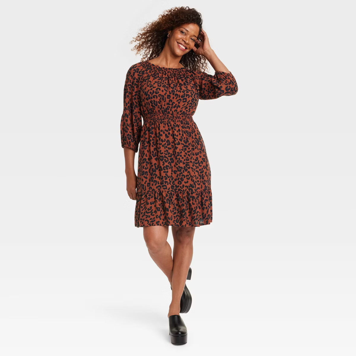 Women's Long Sleeve A-Line Dress - Knox Rose™ | Target