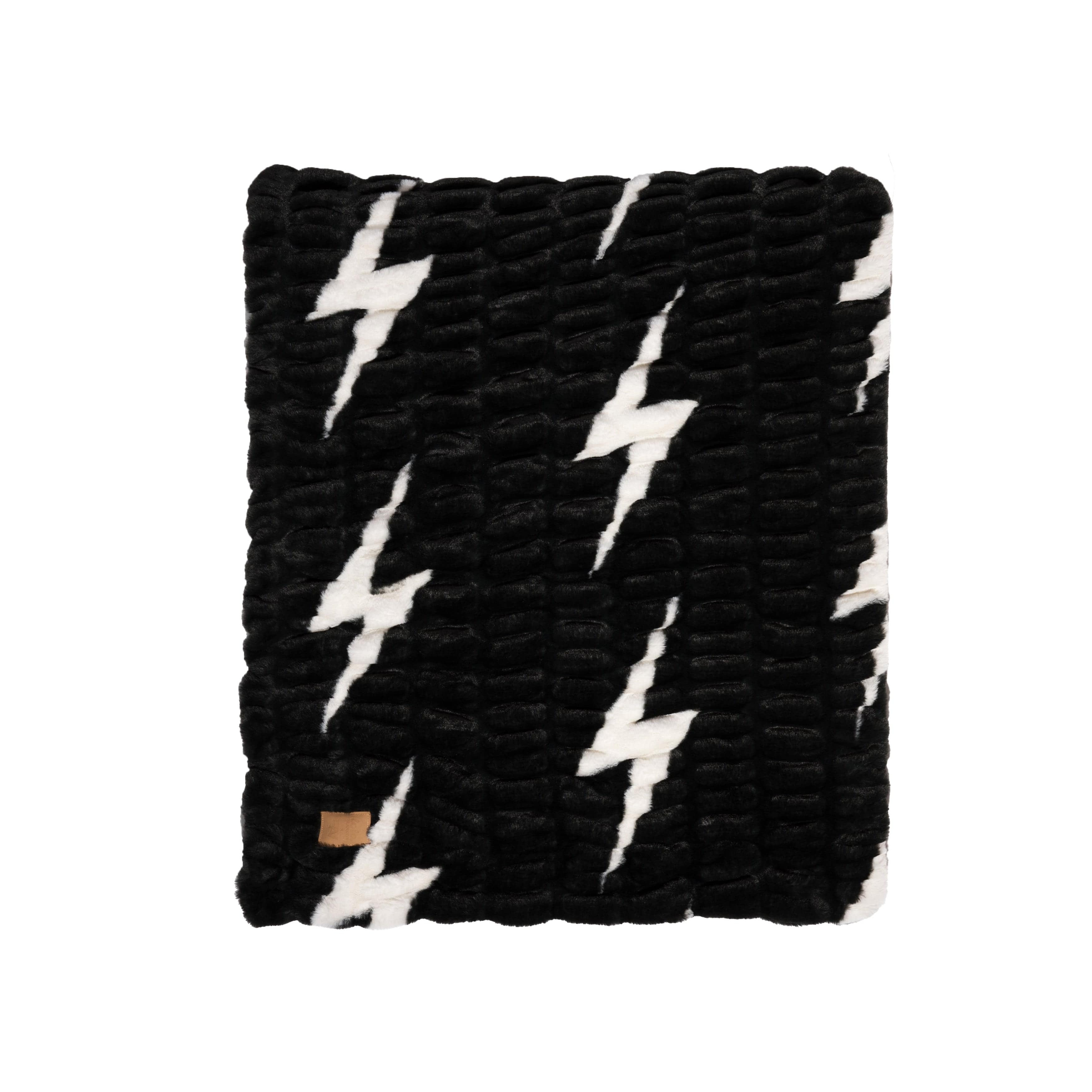 Aviator Nation x Lola Blanket - Black // White Bolt | Aviator Nation