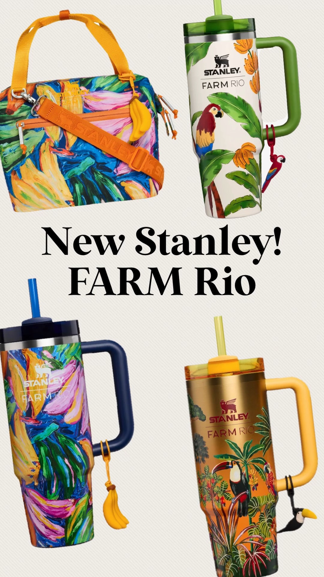 New Stanley x Farm Rio collection dropped today!