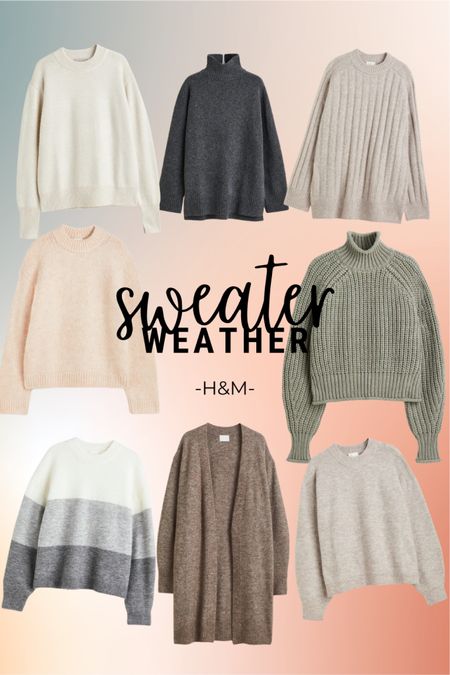 Sweater weather is upon us! Get cozy with these knits from H&M

#LTKSeasonal #LTKGiftGuide #LTKU
