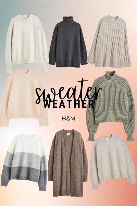 Sweater weather is upon us! Get cozy with these knits from H&M

#LTKSeasonal #LTKGiftGuide #LTKU