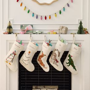 Felt Stocking - Dog | West Elm (US)