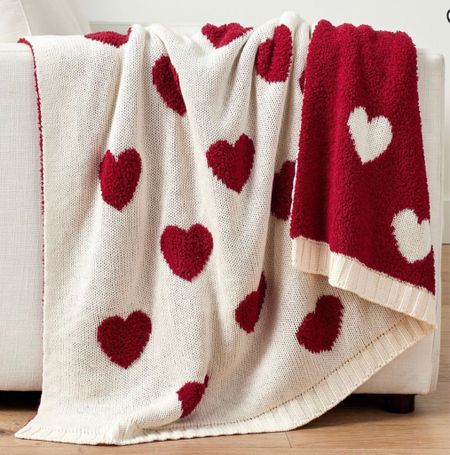 Cozy and soft v-day themed throw! Reversible! Under $100. Perfect to snuggle up on the couch! 

#LTKSeasonal #LTKfindsunder100 #LTKGiftGuide