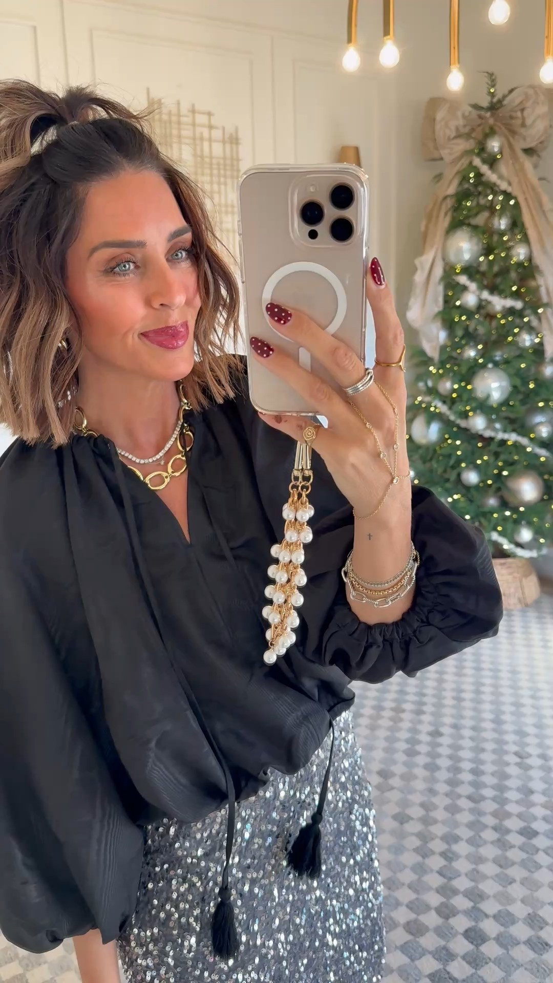 Velvet pants - size M
Tops size S
Skirt - size S
Blazer - size S
Sequin pants - size M



#LTKHoliday #LTKFindsUnder50 #LTKStyleTip