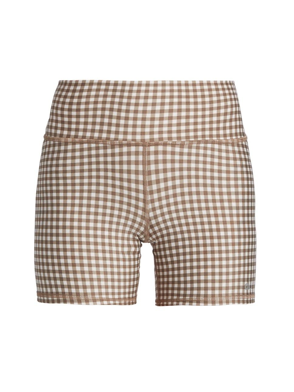 Airlift Gingham Shorts | Saks Fifth Avenue