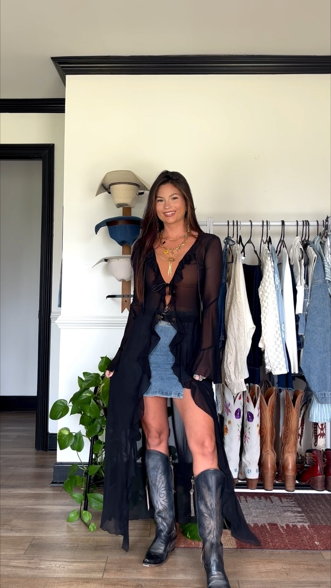 Black sheer kimono look from last year! Wearing size small & it’s under $35!

#LTKgrwm #LTKootd #LTKSeasonal