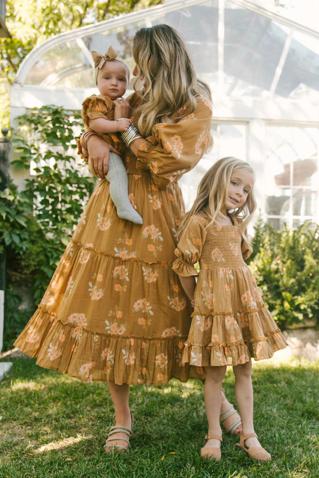 Madeline Dress in Celeste Floral | Ivy City Co