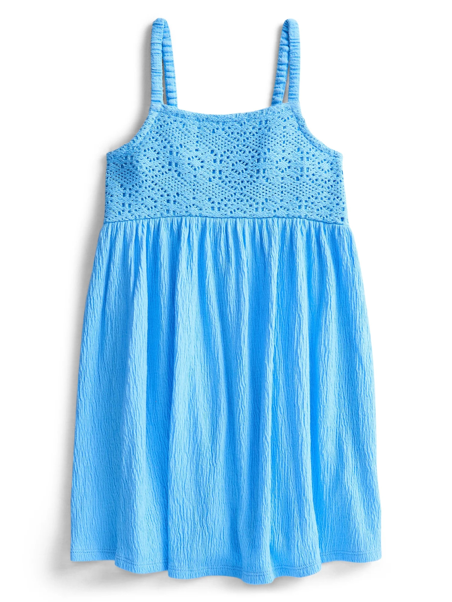 Wonder Nation Girls Crochet Dress, Sizes 4-18 & Plus | Walmart (US)