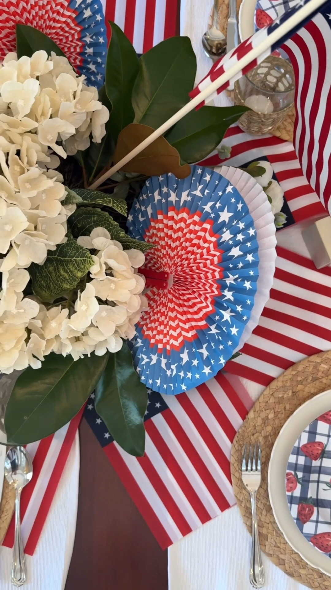 Memorial Day tablescape 🇺🇸


 Memorial Day tablescape, patriotic tablescape, summer entertaining, red white and blue decor, classic home decor, elegant tablescape ideas, Memorial Day hosting, neutral patriotic decor, holiday table inspiration, summer table setting, Americana decor, outdoor entertaining, festive table decor, hosting ideas, cottage style decor, timeless home style
#MemorialDay #Tablescape #PatrioticDecor #SummerEntertaining #HolidayHosting #TableDecor #MemorialDayWeekend #ClassicStyle #NeutralDecor #AmericanaStyle #HomeDecorIdeas

#LTKfoodie #LTKHome