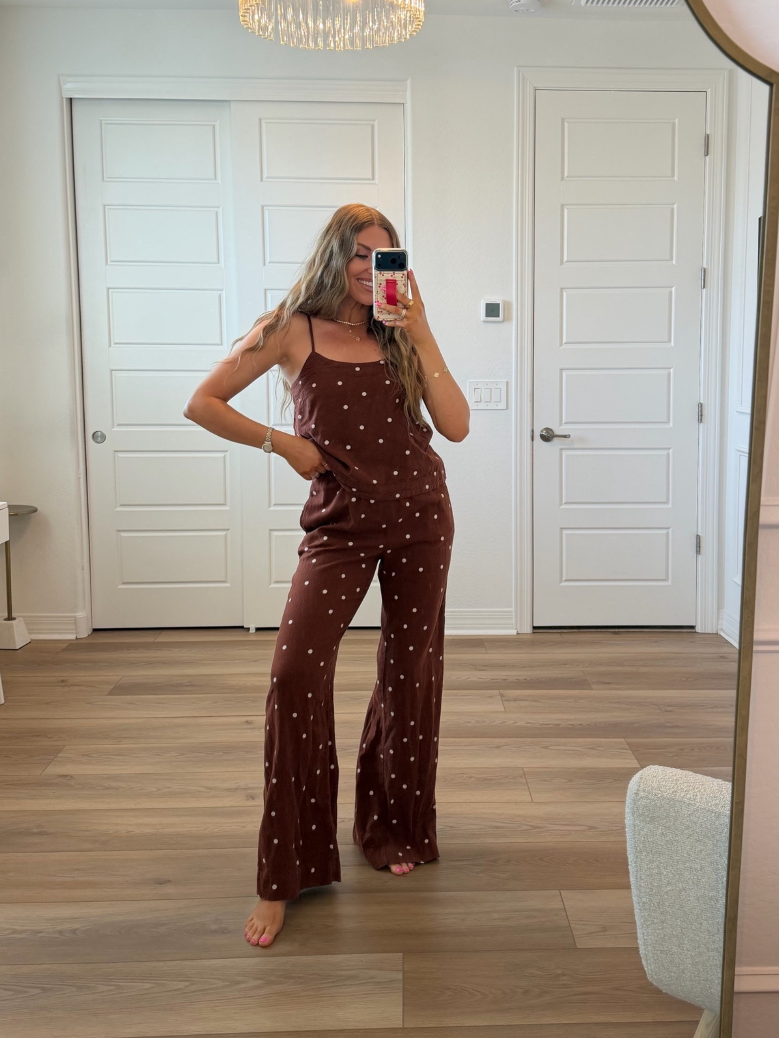 Obsessed with this 🎯 set! Wearing smalls and got the long length in the pants!

#LTKootd