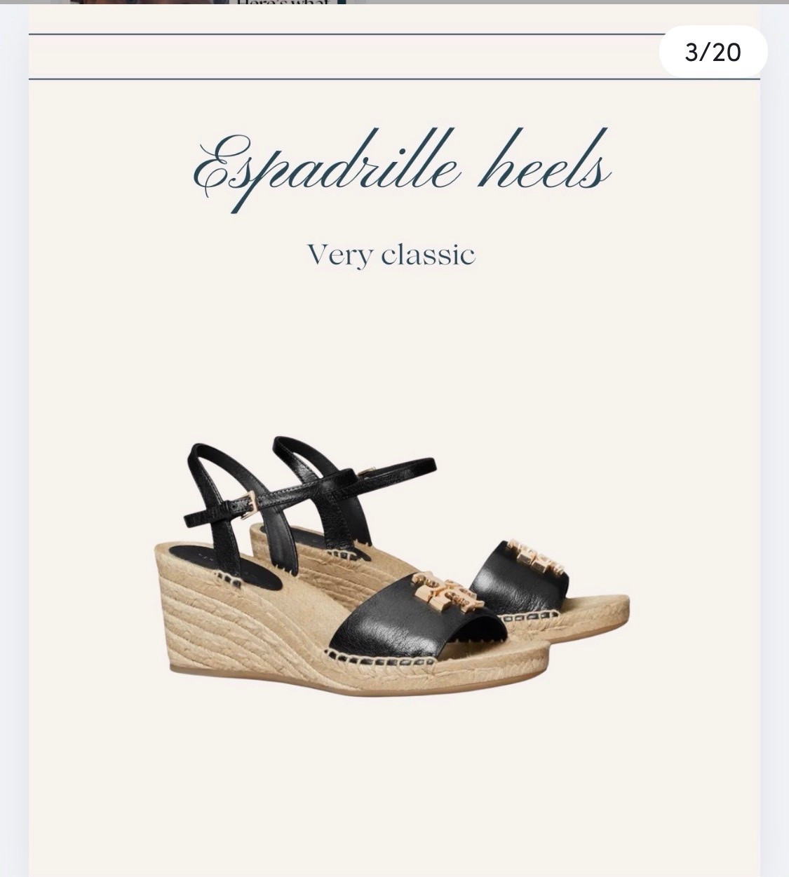 Best espadrille heel! s

#LTKMothersDay #LTKOver40 #LTKMidsize