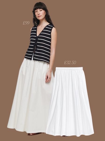 White Poplin Skirt: Investment vs Affordable 

#LTKSeasonal #LTKeurope