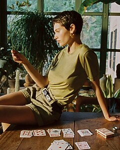 Seaside cargo short in linen-TENCEL™ lyocell blend | J. Crew US