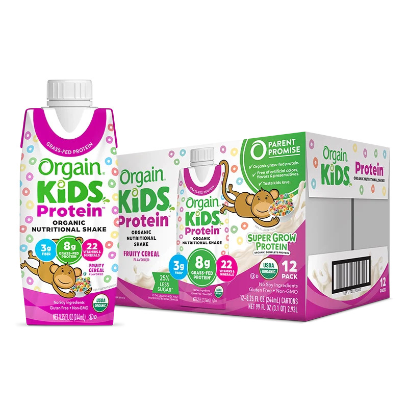 Fruity Cereal Kids Nutritional Shake | Nutritional Kids Shake | Orgain | Orgain