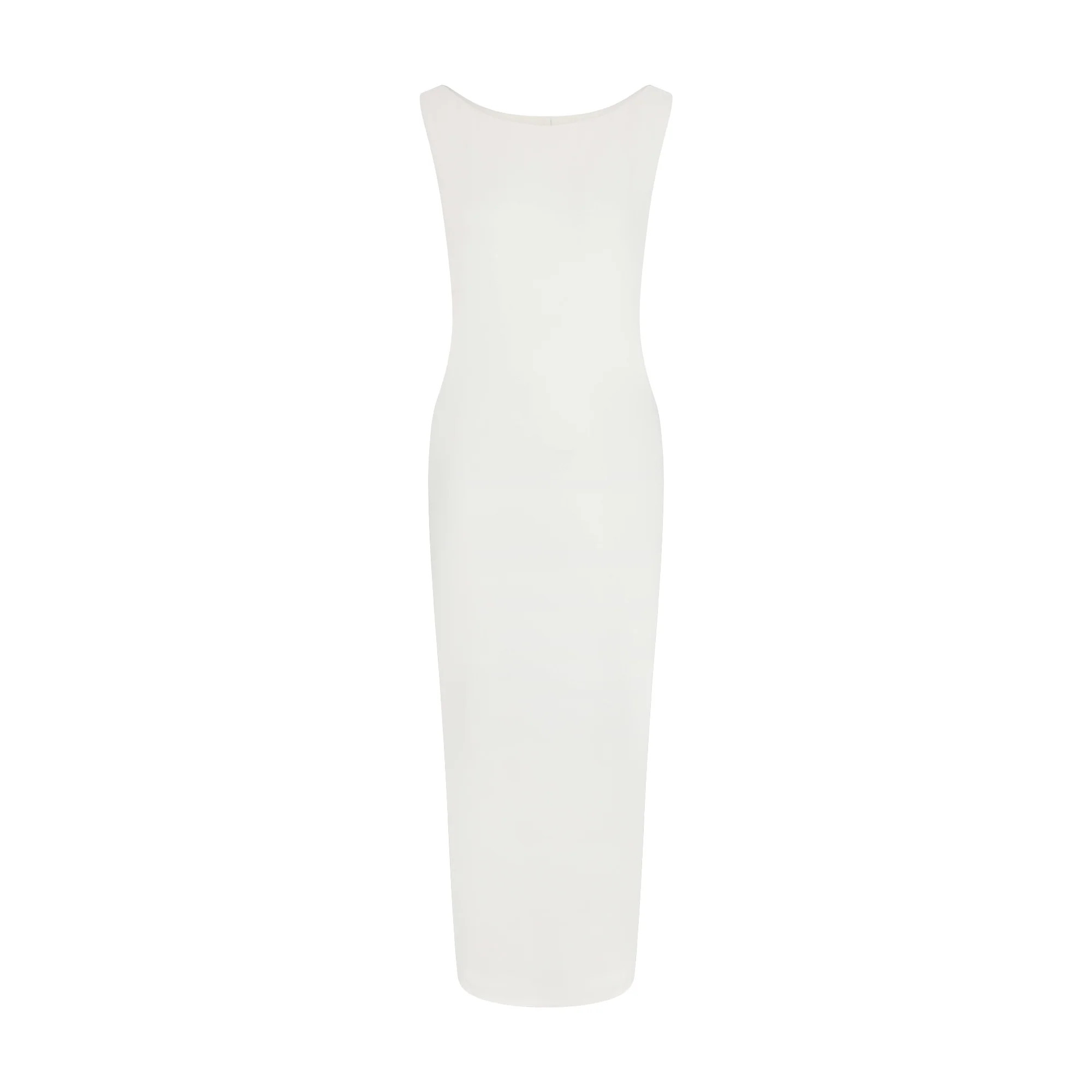 SMOOTH LAYERS CUT OUT LONG DRESS | EGRET | SKIMS | SKIMS (US)