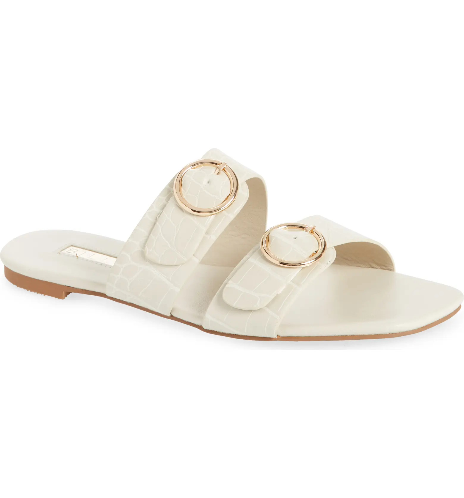 Billini Alaia Snakeskin Embossed Slide Sandal | Nordstrom | Nordstrom