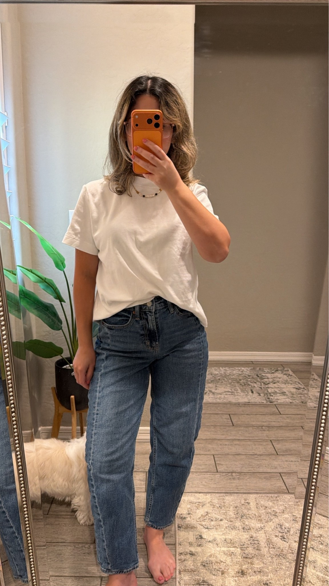 Oldnavy ootd under $50! Top M & jeans 0 regular 

#oldnavy #momstyle #ootd #momoutfits #affordablestyle #outfits #falloutfits #oldnavyfinds #oldnavysale #barreljeans

#LTKSaleAlert #LTKootd #LTKmomlife
