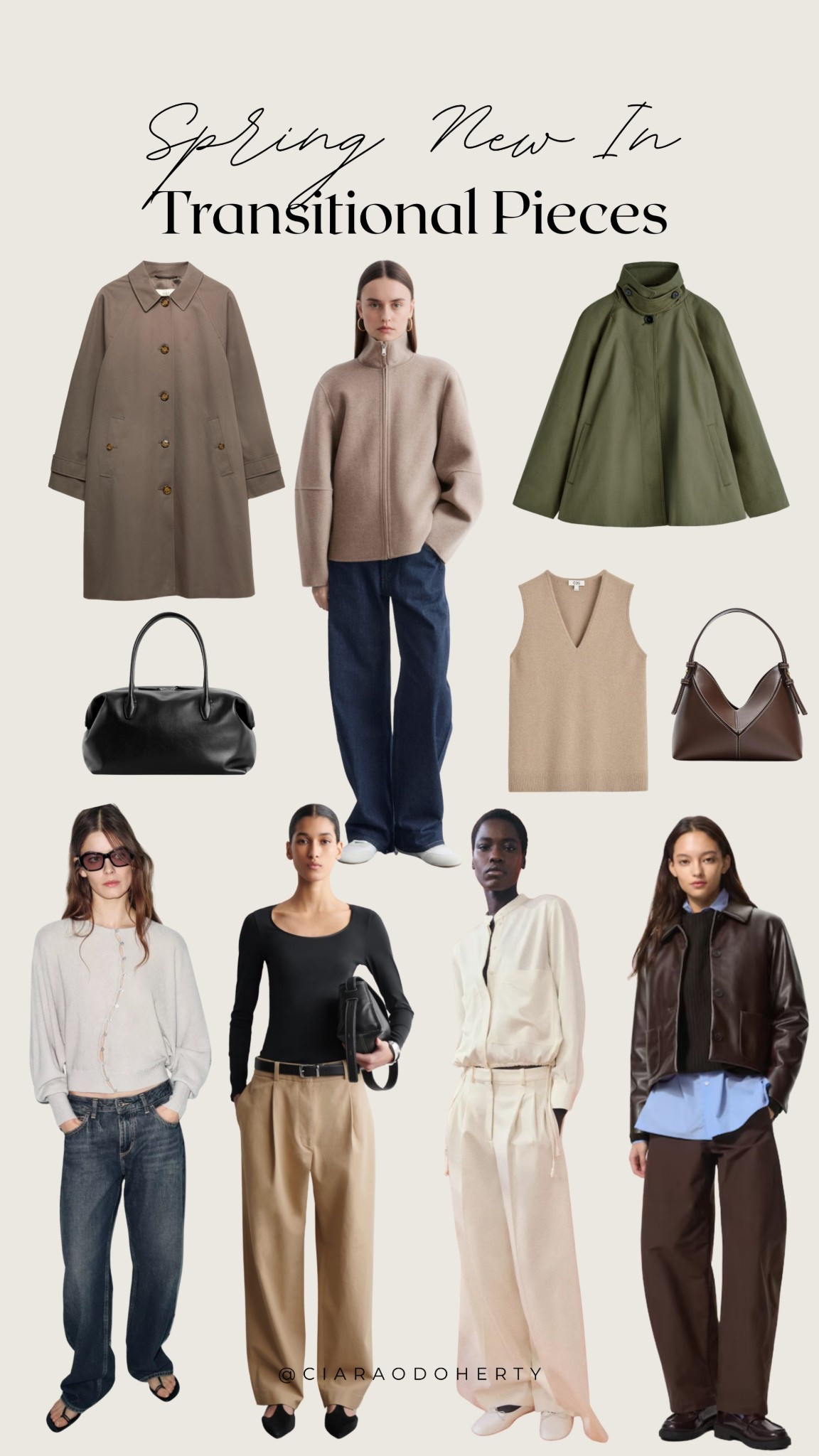 Spring New In: Transitional Pieces

Zara, cos, H&M, & other stories, Uniqlo, m&s

#LTKireland #LTKeurope #LTKspring