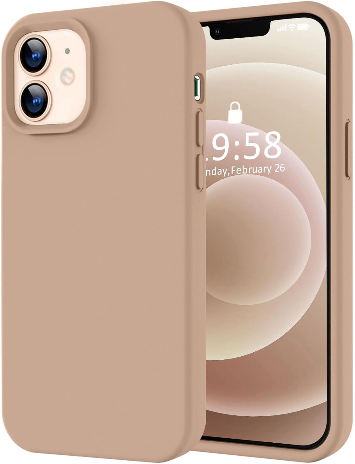 LOVE 3000 Designed for iPhone 12 Case/iPhone 12 Pro Case, Premium Silicone with [Soft Anti-Scratc... | Amazon (US)