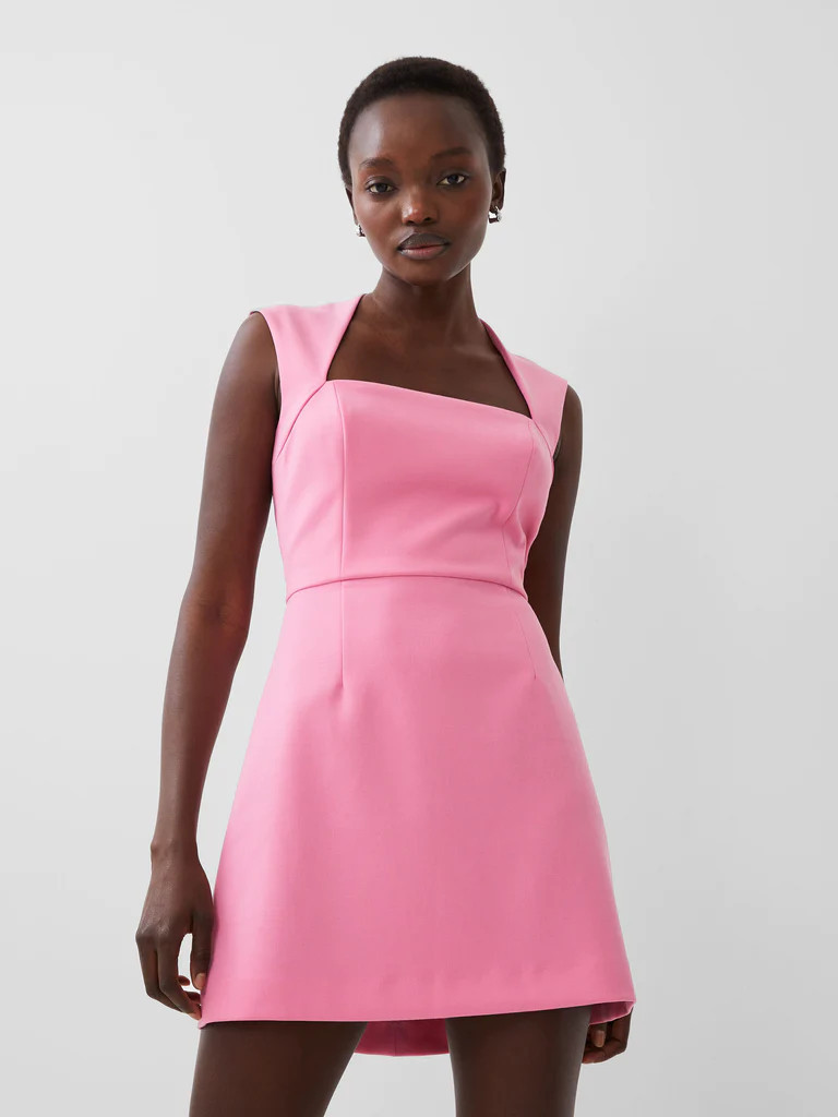 Whisper Ruth Square Neck Dress | French Connection (US)