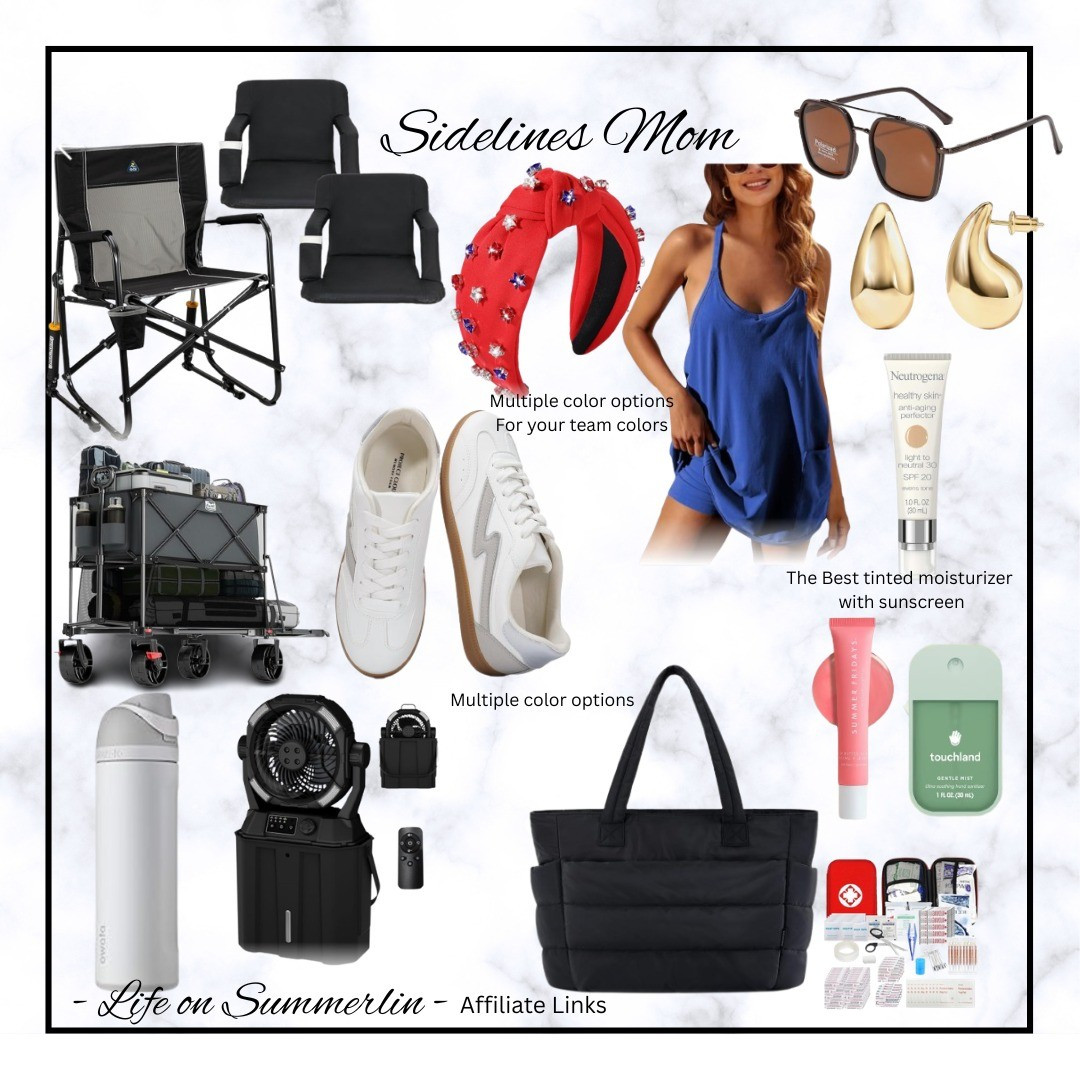 Sidelines Mom. All the essentials. 

#LTKdayinmylife #LTKmomlife #LTKActive