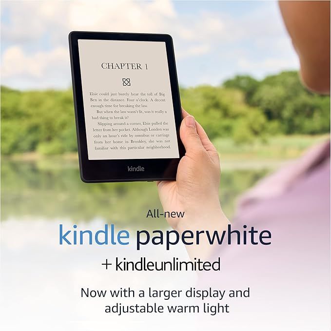All-new Kindle Paperwhite (8 GB) – Now with a 6.8" display and adjustable warm light – Ad-Sup... | Amazon (US)