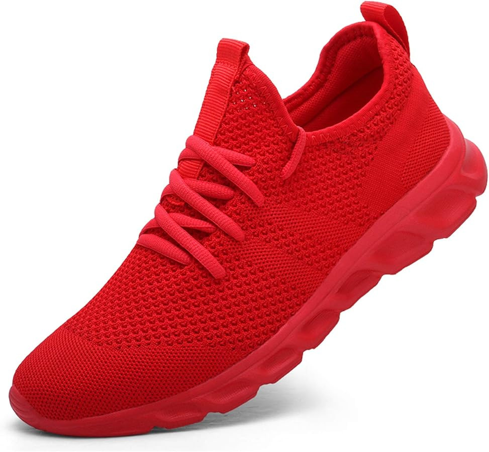 Damyuan Women's Walking Running Shoes Lightweight Slip On Tennis Workout Gym Shoes | Amazon (US)