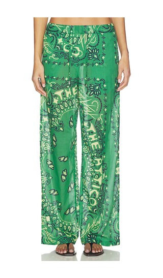 THE ATTICO Pant in Green. - size 44 | Revolve Clothing (Global)