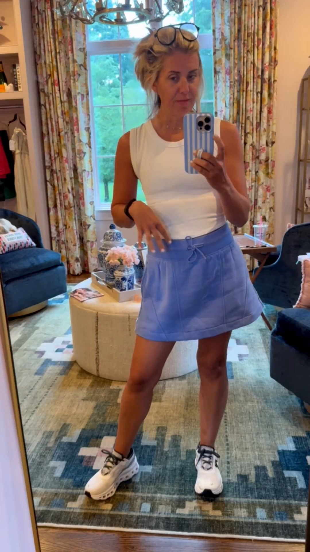 It’s that time, ladies…let’s get up and move our bodies!! 
Tank - medium (size up)
Skort - small
Sneakers - 8 


#LTKdayinmylife #LTKfitnessgoals #LTKmorningroutine