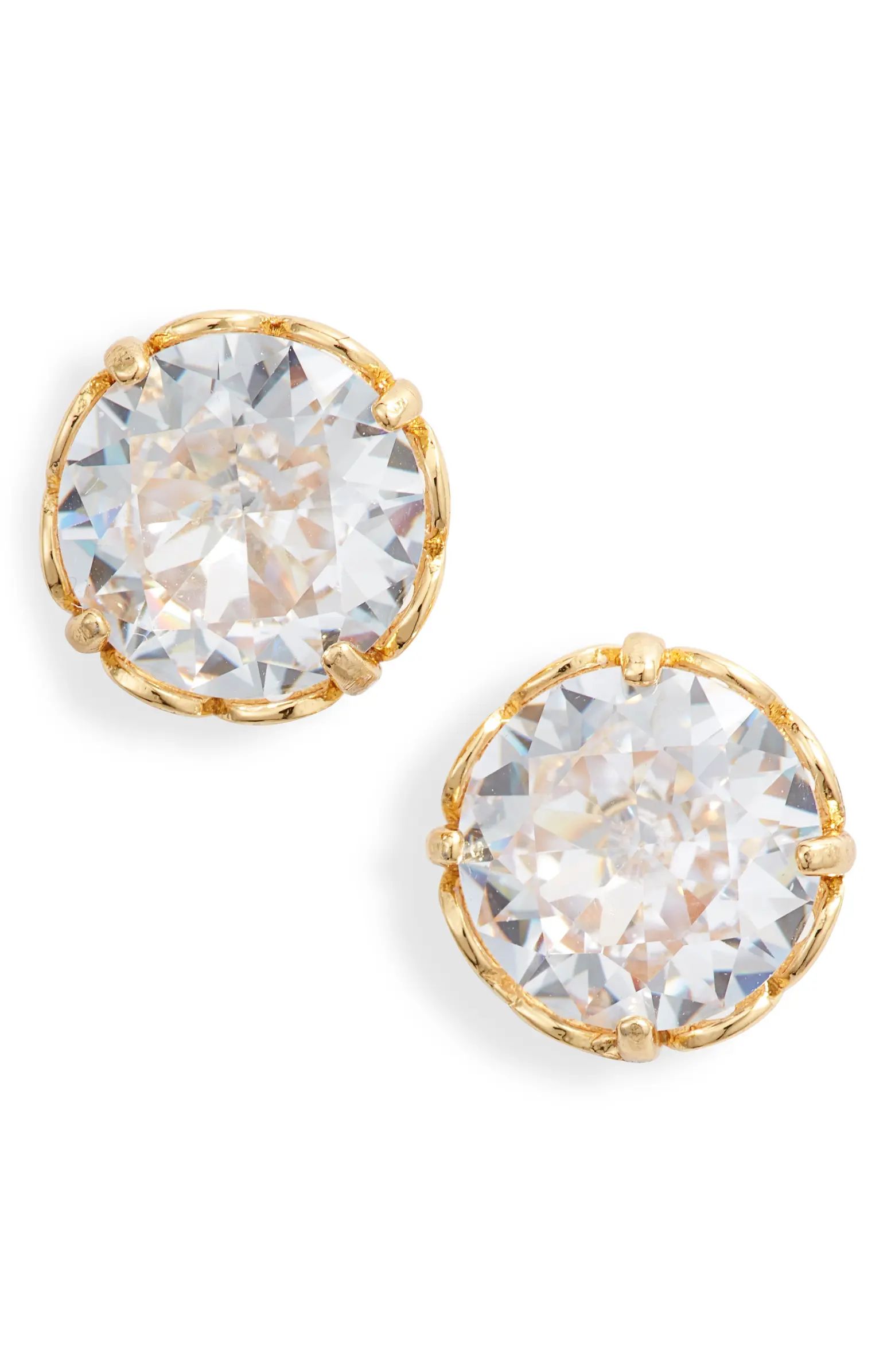 that sparkle round stud earrings | Nordstrom