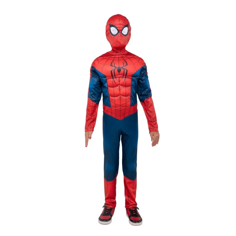 Marvel's Spider-man Halloween Costume for Children, Boy's Size S (6/7), by Jazwares | Walmart (US)