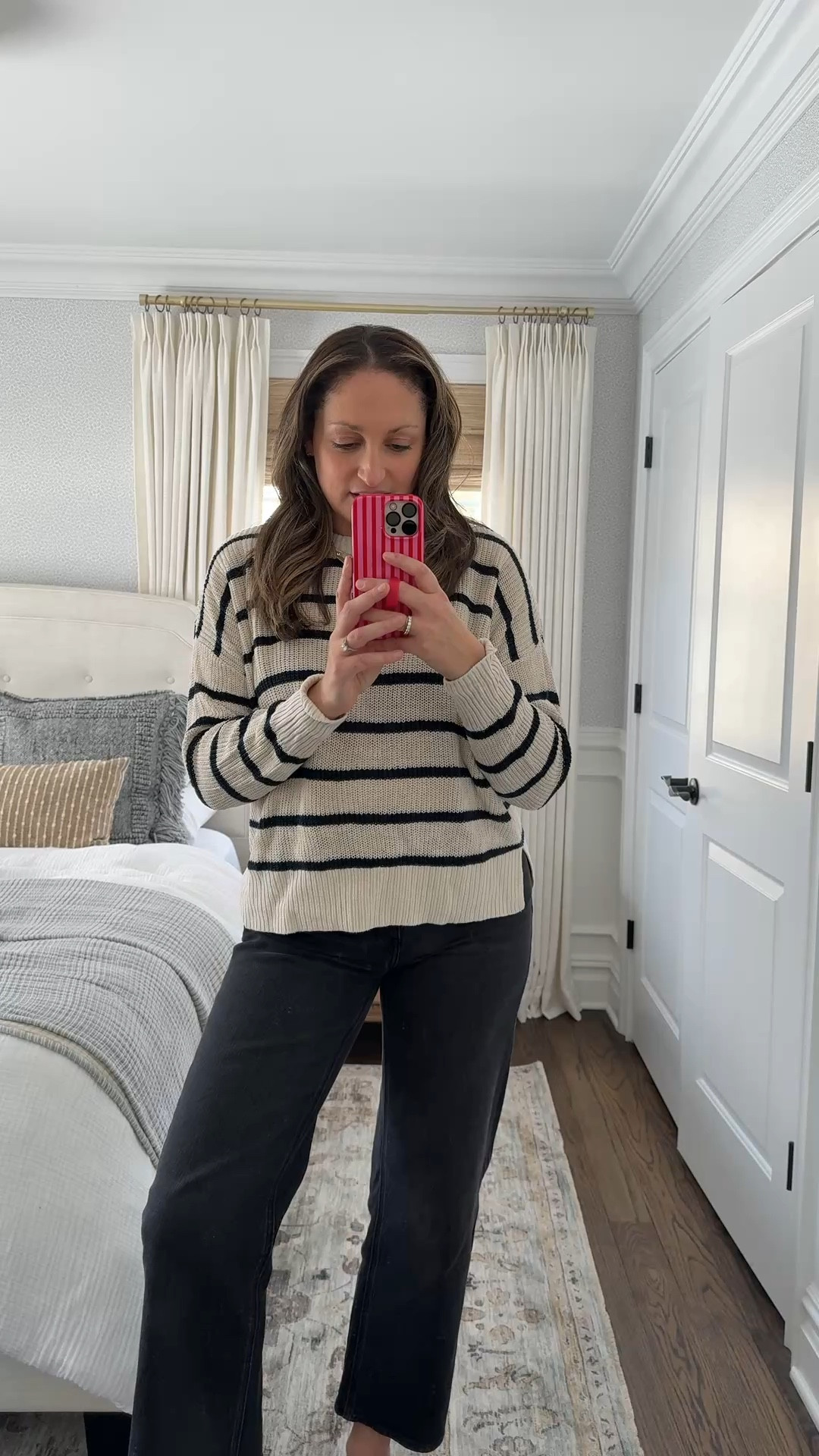 These $50 @Quince jeans are so good!  Wearing my usual jean size, they’re so flattering that I grabbed three pairs in different washes. If you haven’t tried them yet, grab a pair while they’re still in stock!! 

#LTKootd #LTKSaleAlert #LTKSeasonal