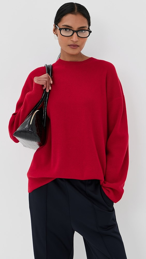 Anna Merino Wool Cut Out Racerback Pullover | Shopbop