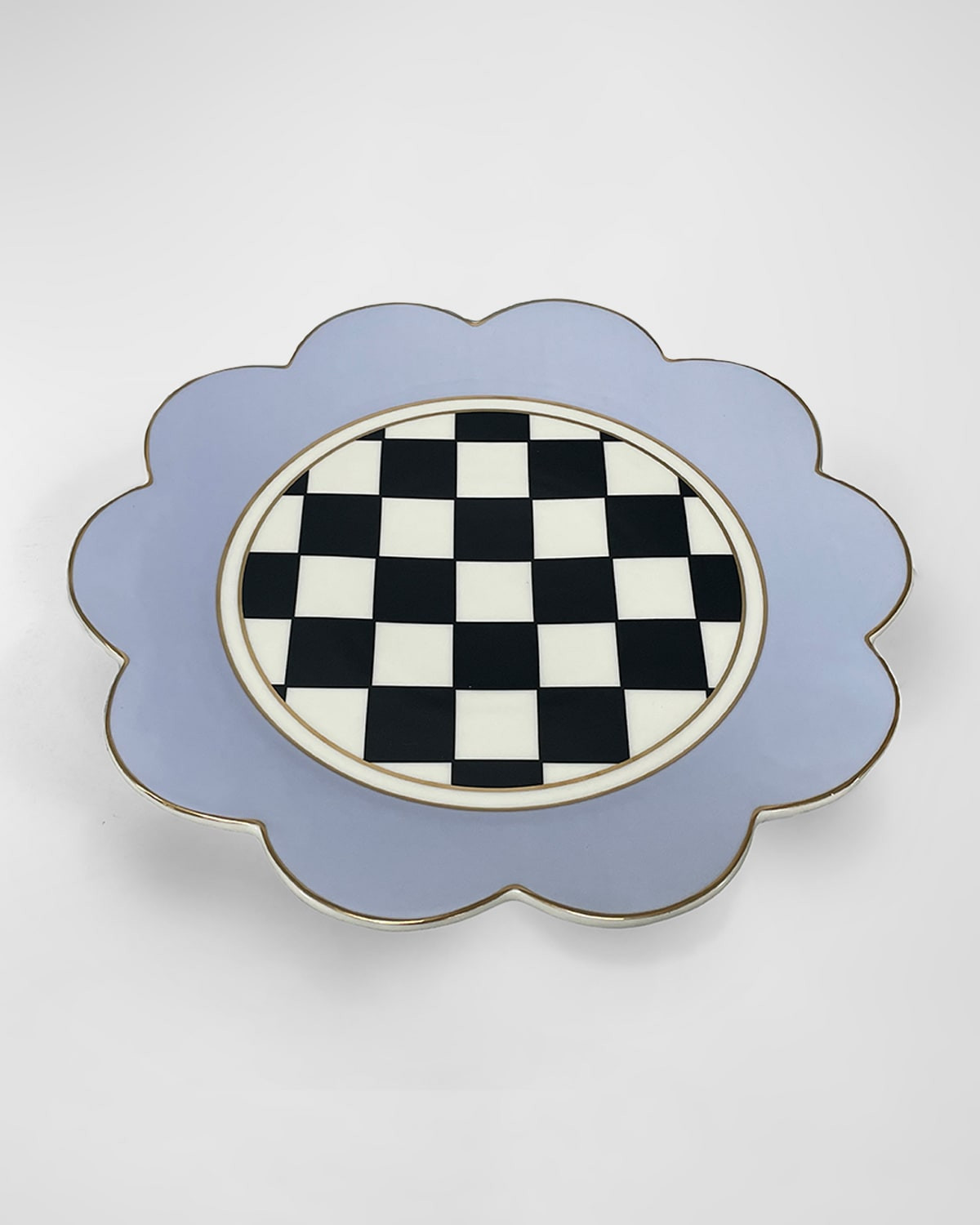 Butterfly Toile Dinner Plate, Lavender | Horchow