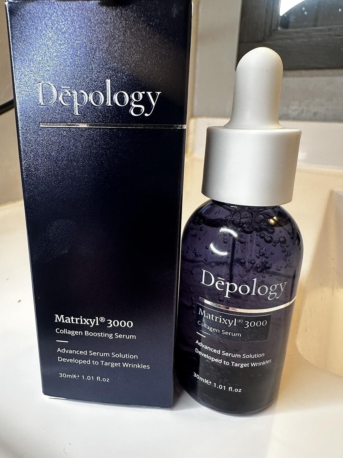 Fight fine lines & wrinkles with this Matrixyl® 3000 serum by Depology!  This hydrating formula helps boost collagen & improve skin elasticity for a smoother, younger-looking complexion.  #depology #matrixyl3000 #antiaging #skincare #serums #ltkbeauty

#LTKstyletip #LTKhome #LTKsalealert