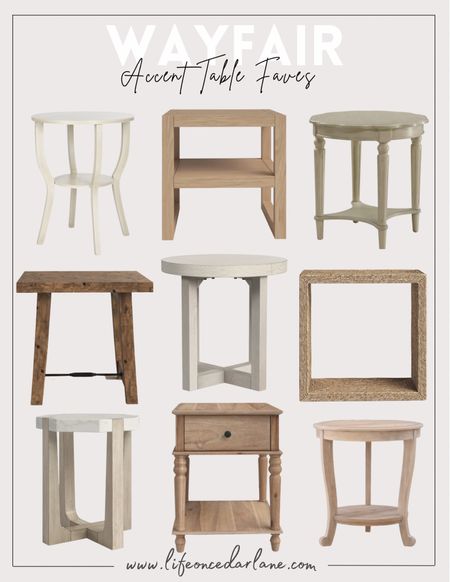 Wayfair Accent Tables - refresh your home for spring with these pretty & affordable accent tables! On sale now!

#wayfair #sale #endtable #accenttable #livingroom 


#LTKsalealert #LTKhome