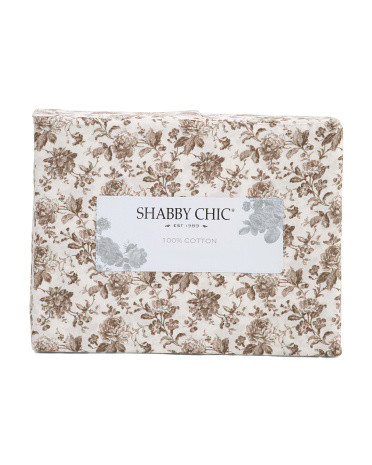 Cotton Toile Sheet Set | Marshalls