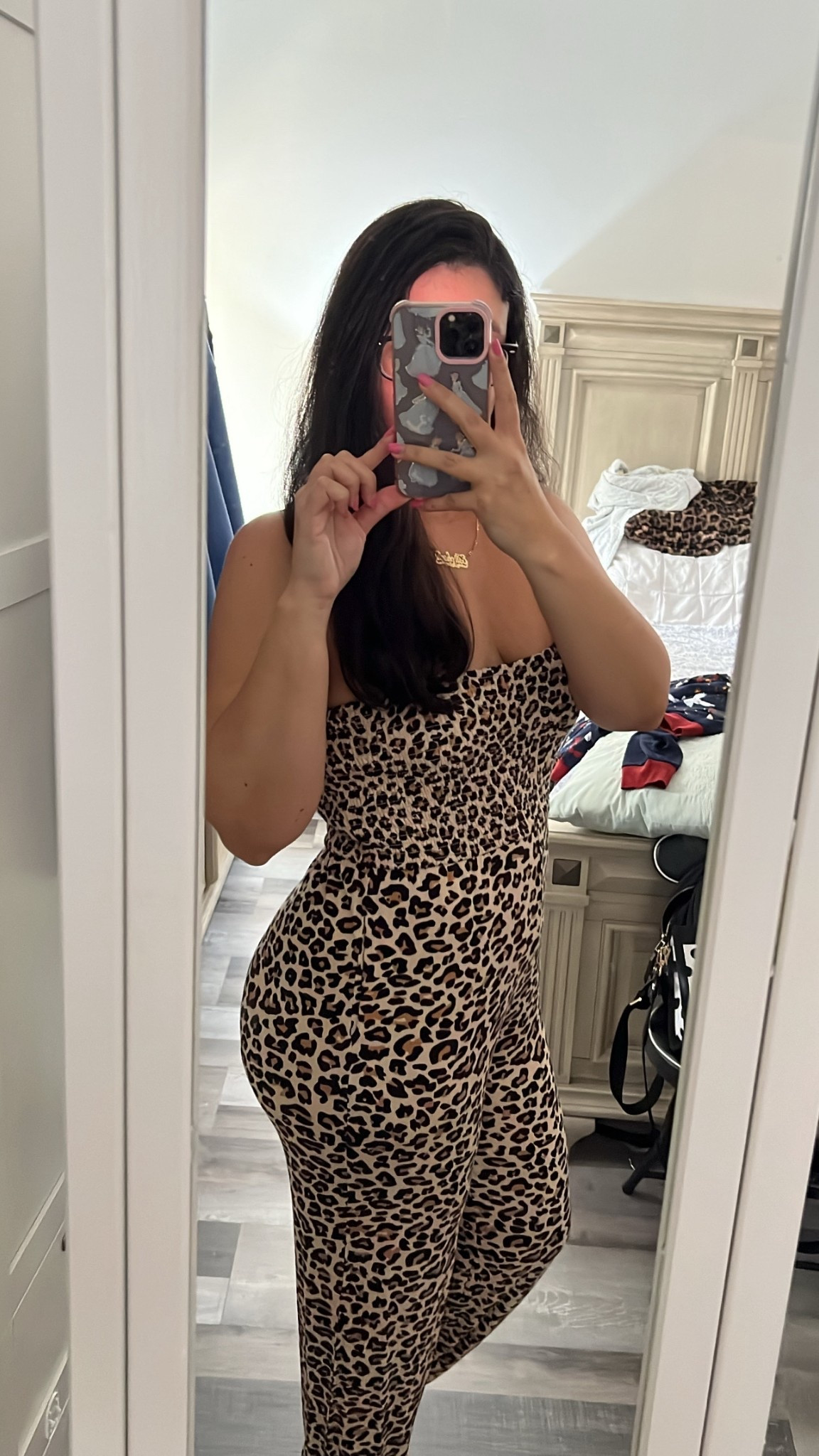 Fav leopard jumpsuit from posh peanut
Linking similar below