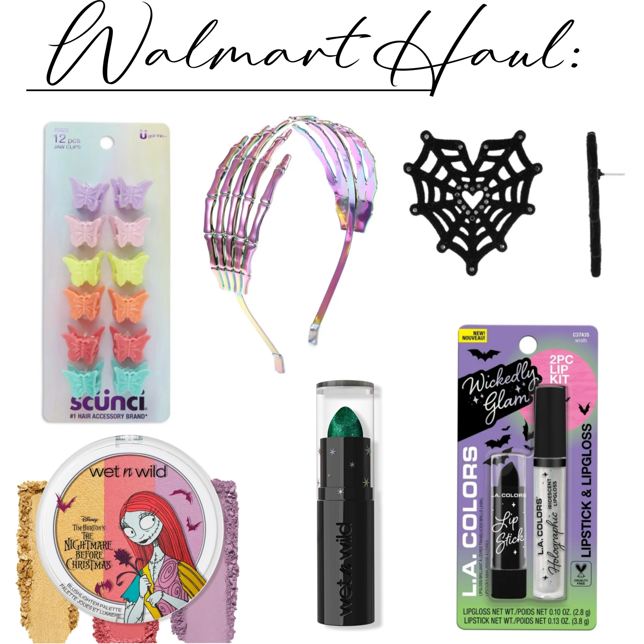 Walmart goodies for October I can’t wait to try. I couldn’t find the Wet n Wild Poison Ivy lipstick but I’ve linked it from Amazon!

#LTKBeauty #LTKStyleTip #LTKHalloween