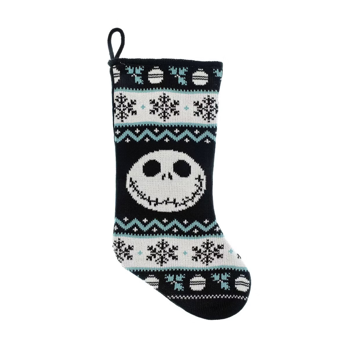 19" Disney The Nightmare Before Christmas Jack Skellington Knit Christmas Holiday Stocking | Target