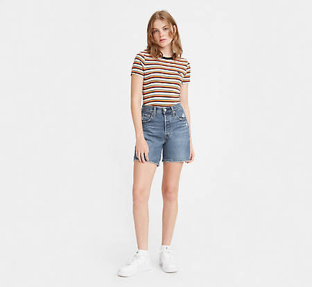 501® Original Mid Thigh Women's Shorts | LEVI'S (US)
