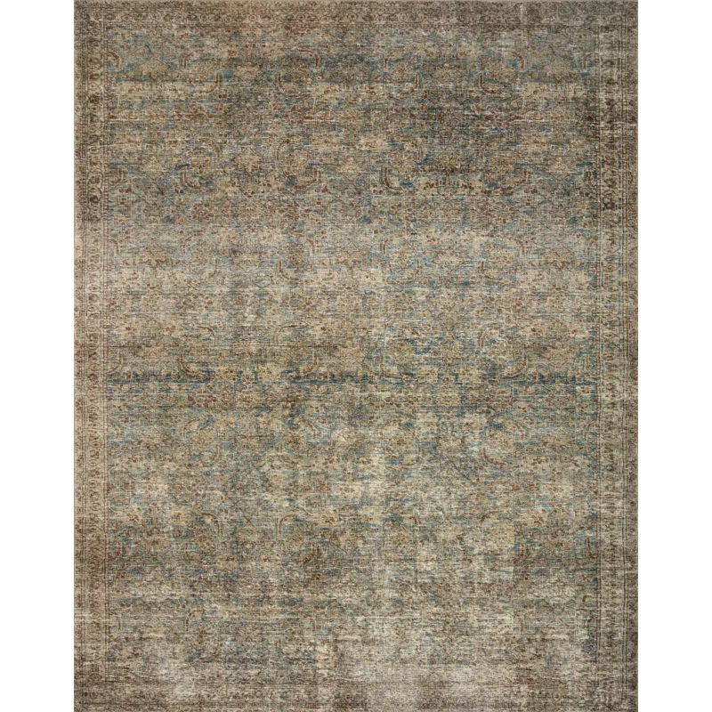 Amber Lewis x Loloi Morgan Sea / Sage Area Rug feat. CloudPile | Wayfair North America