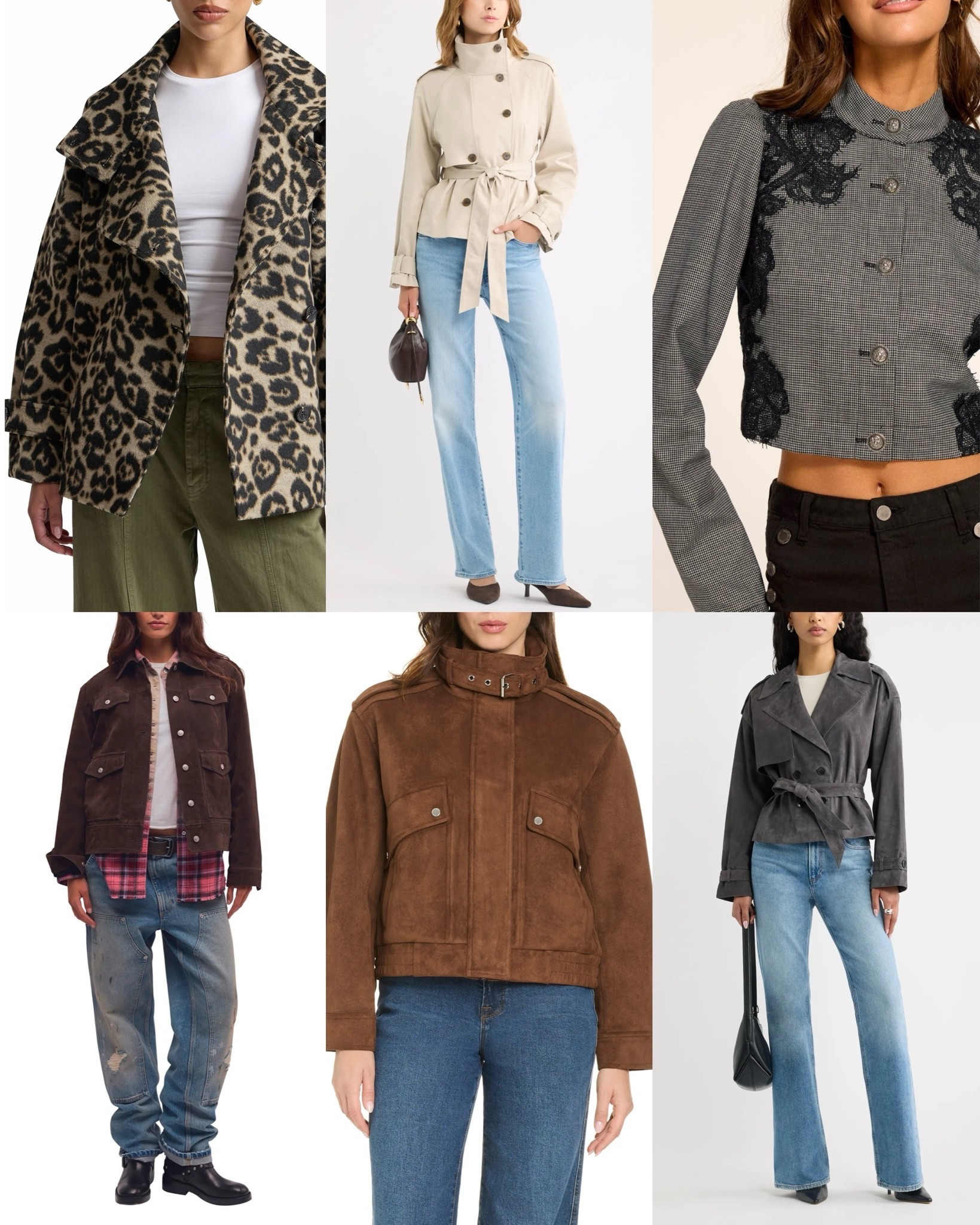Fall jackets on sale. Trench coats, suede jacket, embroidery, animal print. Perfect for travel or casual everyday autumn style.

#LTKootd #LTKSeasonal #LTKTravel