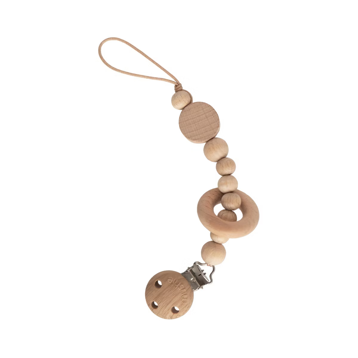 Mushie Silicone Pacifier Clip | Mila | Target