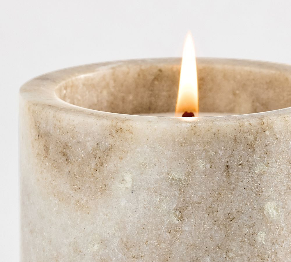 Marble Candle - Ginger Cider | Pottery Barn (US)